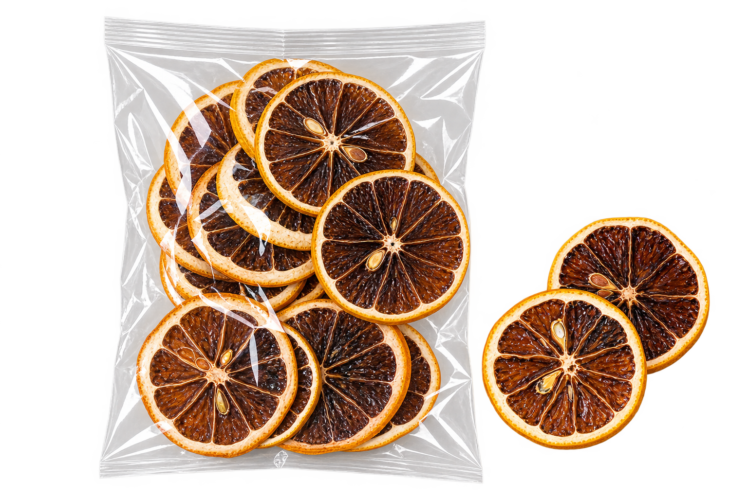 Dehydreret Citron skiver