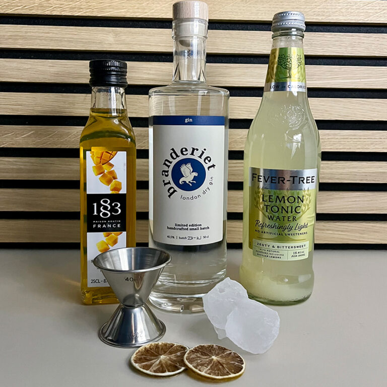 Gin Hass Pakke Cocktailpakke til 1012 Drinks Branderiet