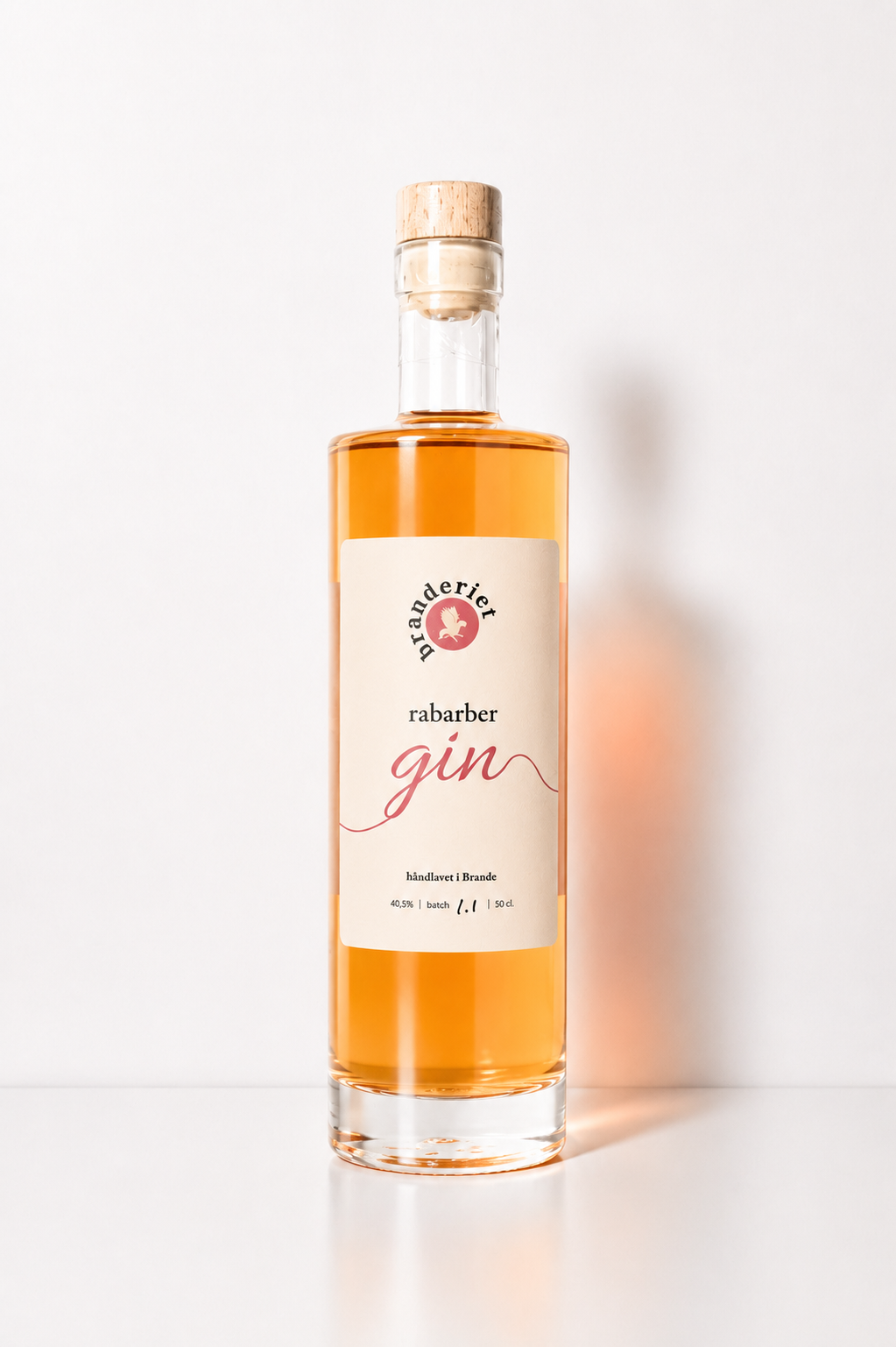 Rabarber Gin 50 cl.